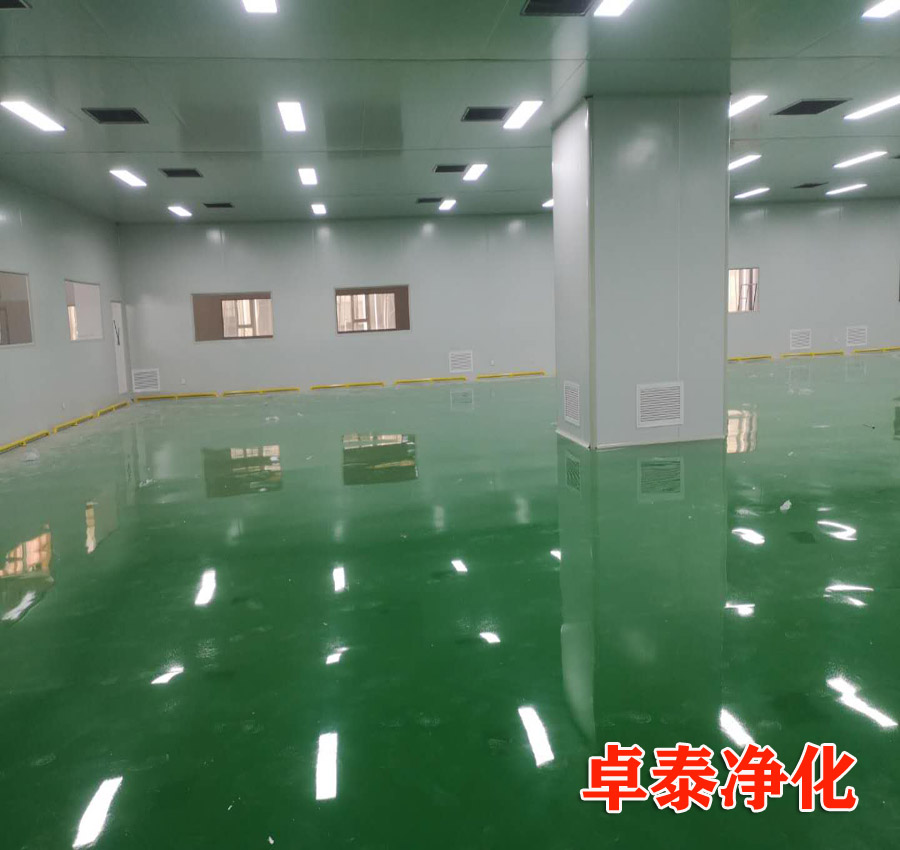 河北食品潔凈室無菌車間照明安裝規(guī)定，保定無塵室凈化車間找卓泰凈化