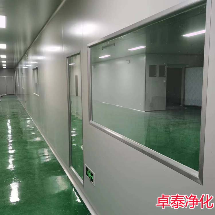 薺葩健康有限公司預(yù)制菜凈化車間裝修施工完成，河北裝修凈化車間找卓泰凈化工程